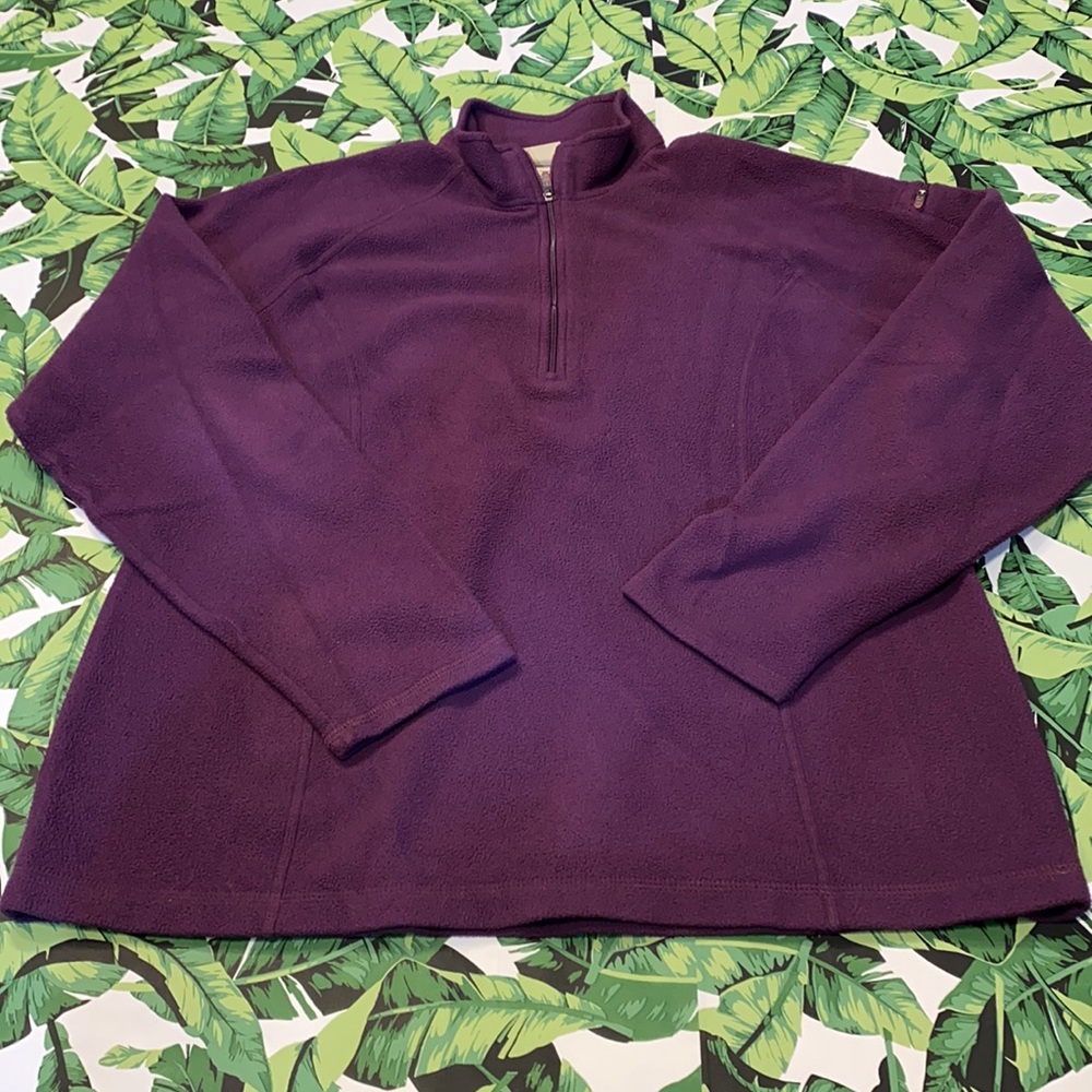 L.L. Bean quarter zip pullover size large